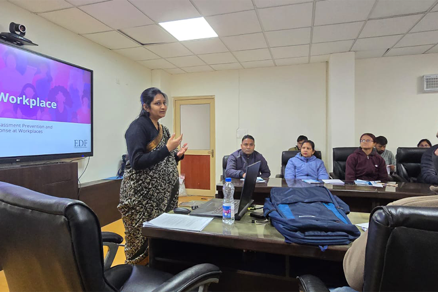 SafeCampus KIET session — group activity on identifying harassment in campus and digital spaces